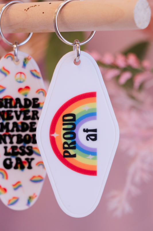 Proud AF - Pride Keychain Collection